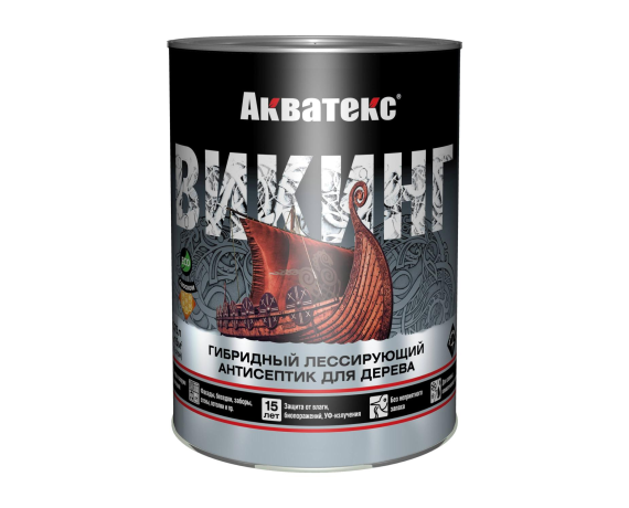 Акватекс Антисептик лессирующий для дерева ВИКИНГ ДУБ 0,75