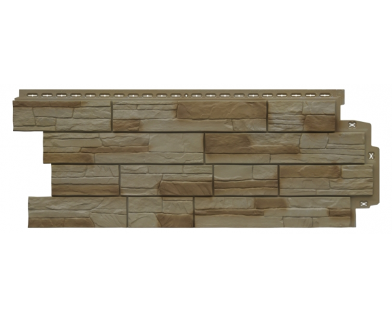 Фасадная панель Grand Line Сланец Design Plus рожь