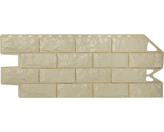 Панель фасадная Альта Профиль Фагот ЭКО Песчаный S-0,44 кв.м 1170*450мм