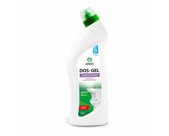 Чистящее средство GRASS DOS Gel дезинфиц. 1л с носиком 