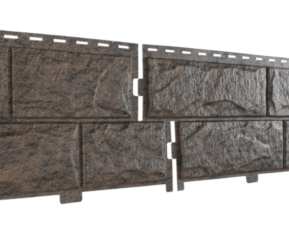 Сайдинг виниловый Stone-House КАМЕНЬ жженый 0,225*3,025 15 шт./уп.