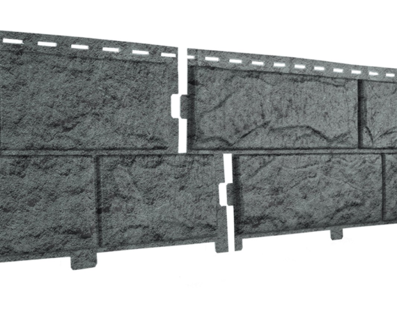 Сайдинг виниловый Stone-House КАМЕНЬ изумрудный 0,225*3,025 15 шт./уп.