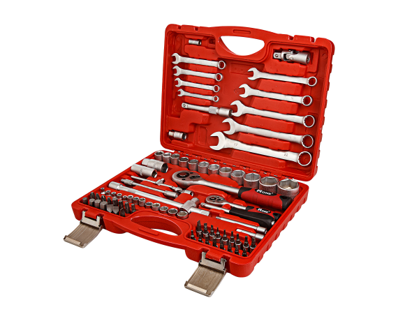 Набор слесарных инструментов Number one HTK82-SET (головки/ключ)