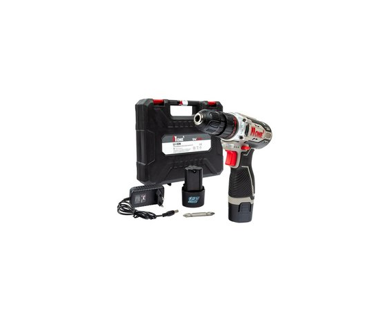 Шуруповерт Number one CD12/1,5-PROMO (12V,1,5A/h,2скор.,2лит.аккум,кейс)