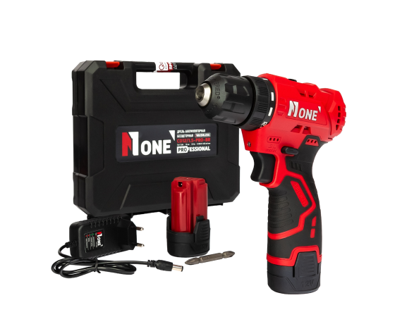 Аккумулят. бесщет. шуруповерт Number one CD12/1,5-PRO-BR (12V,2акку.,2скор.,фикс.шпинд,подсвет)