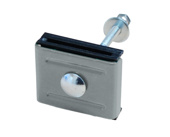 Крепление скоба и болт М6х100 RAL 7024 Серый