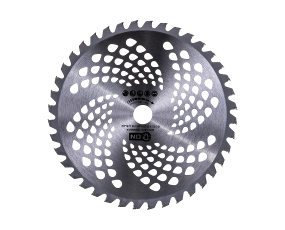 Диск для триммера Number one TD06 с победитовыми наконечниками SPEED 255*25,4*60Т