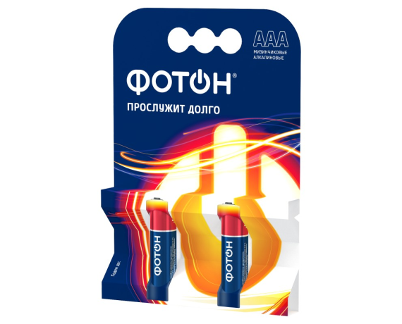 22442 Элемент питания ФОТОН LR03 (мизинчиковая) ОР2