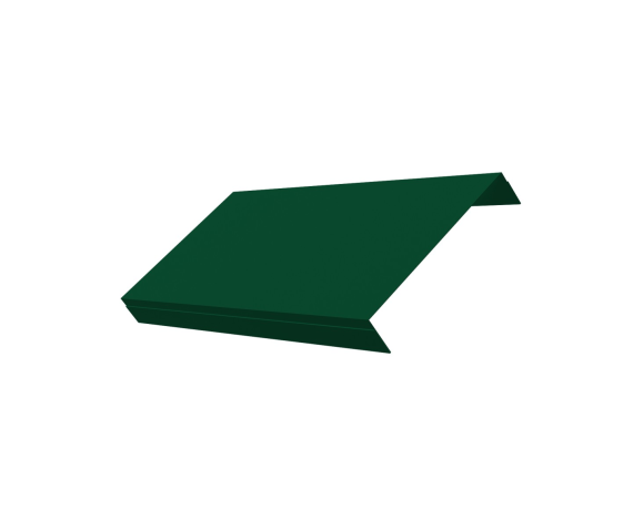 Ламель обратная 150 забора жалюзи Texas 0,45 PE-Double с пленкой RAL 6005 зеленый мох