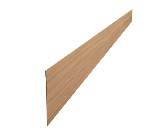 Ламель забора жалюзи Palermo 0,45 Print Elite с пленкой Honey Wood TwinColor