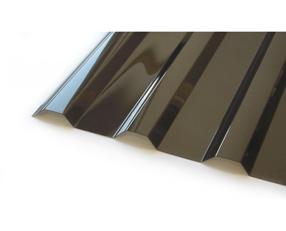 Поликарбонат профилированный бронза Safplast МП/С-20 0,8*1150*4000 мм