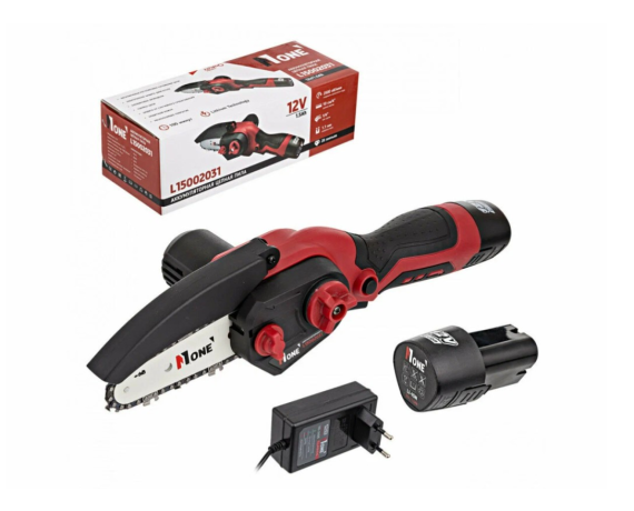 Аккум.пила цепная Number one L15002031(12V,15Ah,1 акк.,З/У,тормоз цепи,коробка) 