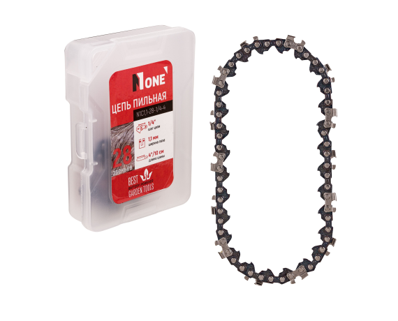 Цепь для пил Number one N1 (1,1-28-1/4-4) SAW CHAIN 