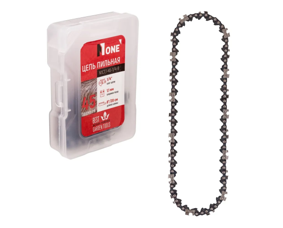 Цепь для пил Number one N1 (1,1-45-1/4-8) SAW CHAIN