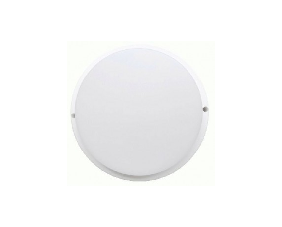 Ecola свет-к Круг ДПП накладной 12W 220V 6500K IP65 матовый белый 155*45 DРRD 12ELC