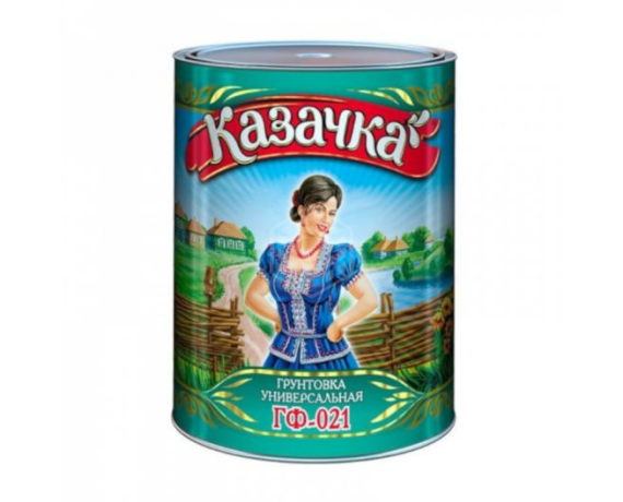 Казачка Грунтовка ГФ-021 белая 1,9 кг 