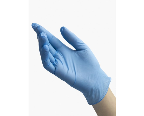 Перчатки универсальные, L синие 