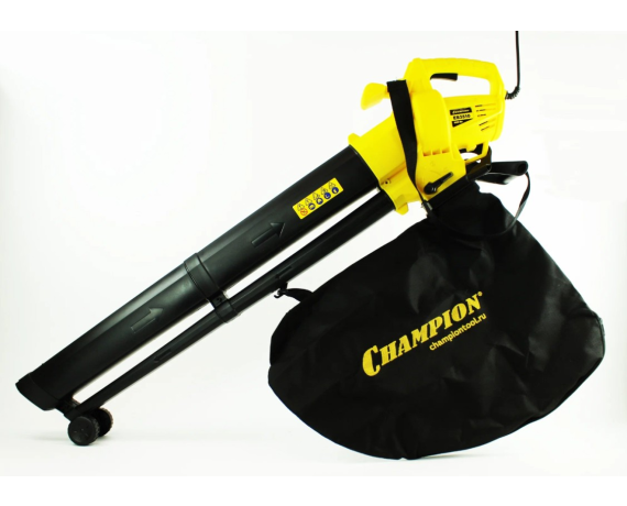 Воздуходувка-пылесос электрическая CHAMPION EB3510(900 Вт 2.76кг 792м/ч 75м/с 35л)