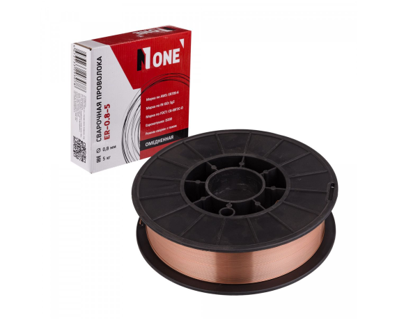 Сварочная омедненная проволока ER-0.8-5 №1