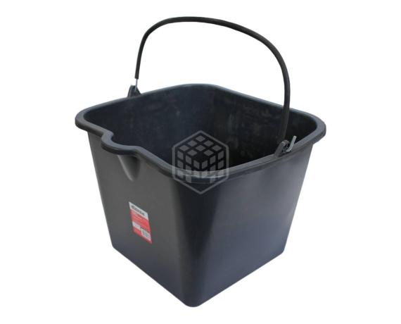 Ведро строительное DERZHI квадратное Flexible, усиленное 16 л(1/1)