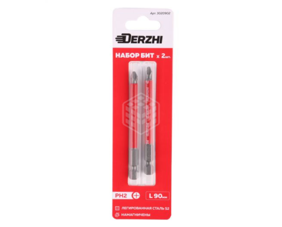 Бита Ph2 L-90мм DERZHI, сталь 
