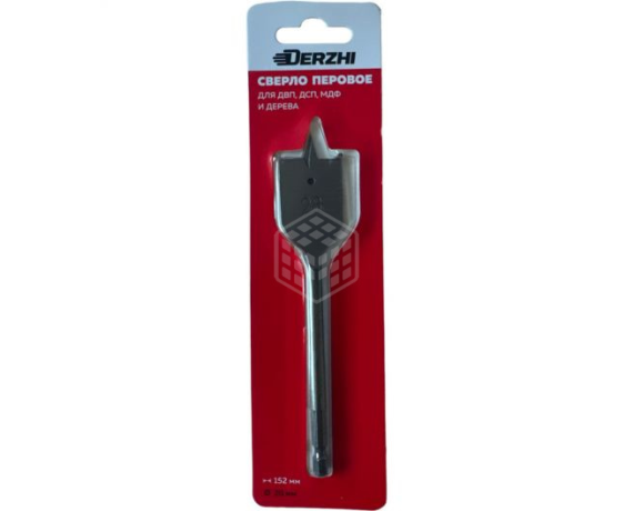 Сверло DERZHI по дереву перовое ф28*152 8305-018