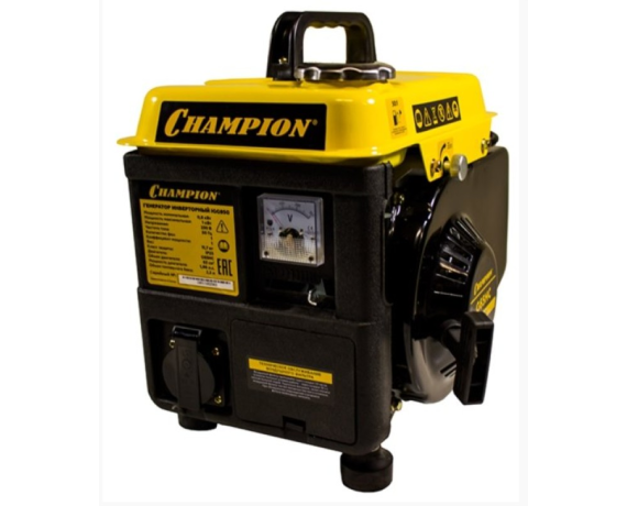 Генератор CHAMPION IGG950 (0,8/0,9кВт 1,86лс 2Т 2,2л 12В 11,7кг)