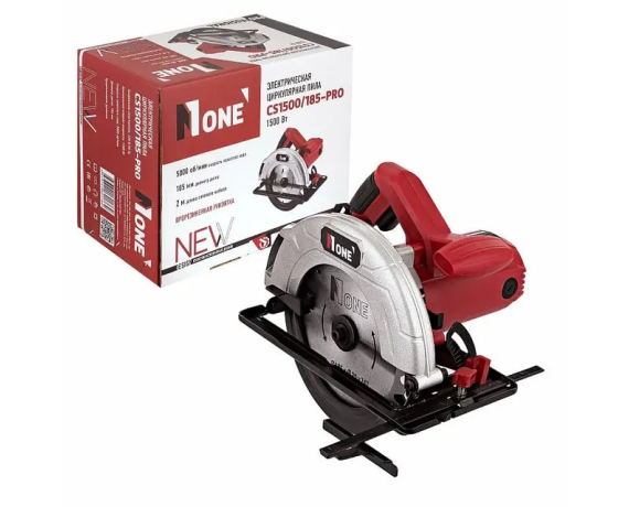Дисковая пила Number one CS1500/185-PRO 1500Вт, 5000об/мин