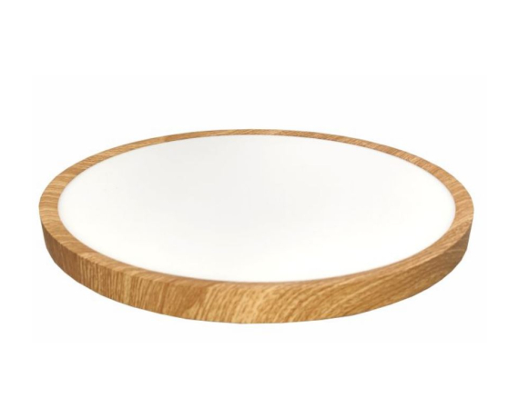 Светильник с/д (потолочный) LE LED RF 40W круглый, дерево 061209-033