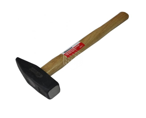 Молоток слесарный DERZHI кованный с деревянной рукоятью 800г 
