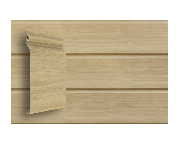 Сайдинг Natural-Брус S7 GL Tundra Ясень 0,182*3,0 м