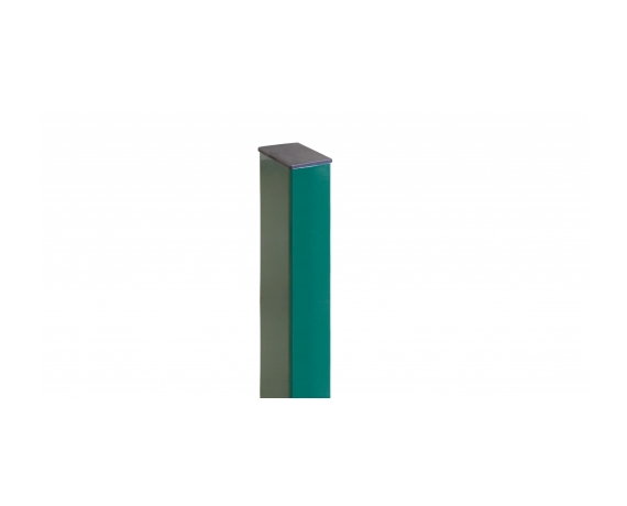 Столб 60*40*1,2*2000 мм RAL 6005 Зеленый