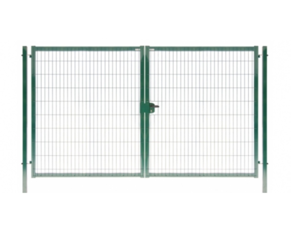 Ворота Medium New Lock 2,03х6,0 м RAL 6005 зеленый