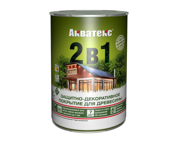 Акватекс Текстурное покрытие 2 в 1 Махагон 0,8 л