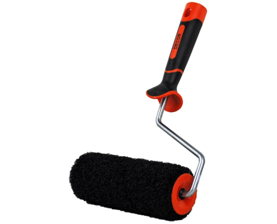 Валик для нанесения штукатурки 250 мм,d50 мм,ручка 8 мм,ворс 10 мм 550-9250 Decor