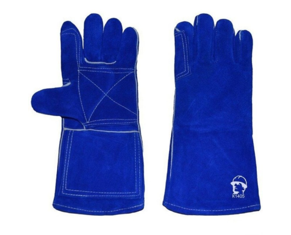 Краги синие 35 см ПРОФЕССИОНАЛ 03655