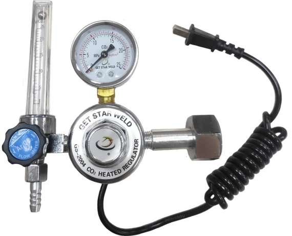 Редуктор углекислородный с подогревом 220В ПРОФЕССИОНАЛ 0793