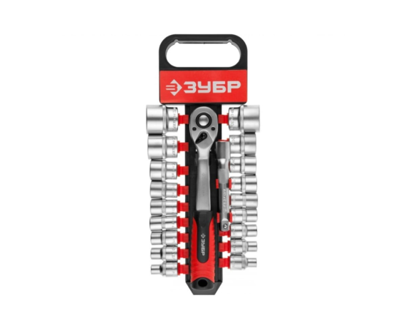 Набор торцевых головок ЗУБР ТР-20, 20 предметов