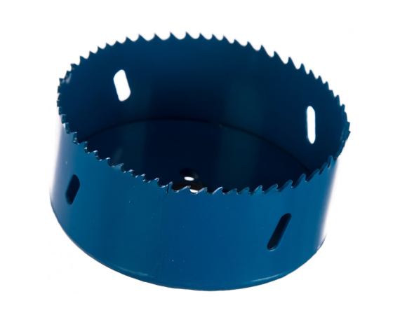 Коронка биметаллическая ЗУБР 105мм,быстрорежущая сталь