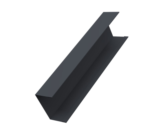 Крышка жалюзи Milan,Tokyo 0,45 Drap TX  RAL 7024 мокрый асфальт 2.00