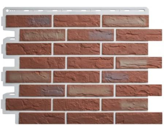 Панель фасадная Альта Профиль Кирпич Рижский №2 S-0,40 кв.м 800*590мм