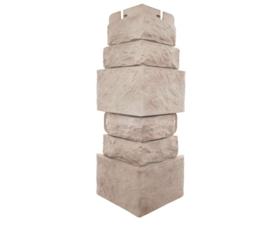 Наружный угол Альта-Профиль Фасадная Плитка Оникс 450*160*30