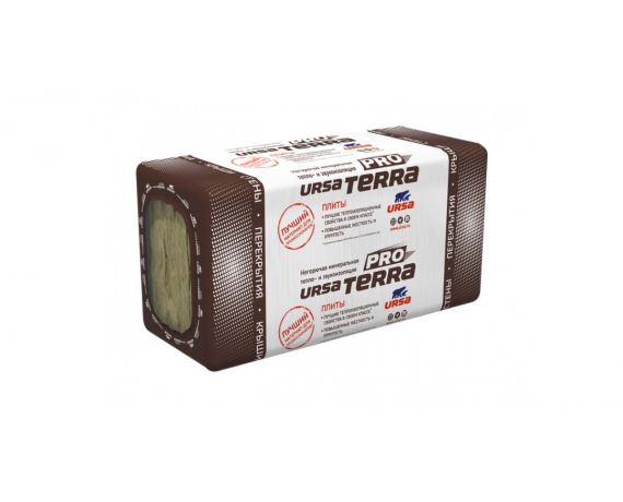 URSA TERRA плита 34 PN PRO 1000*610*50 ((6,1м2;0,305м3/уп)36уп/пал)