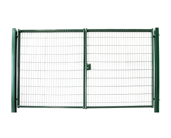 Ворота Medium Lock 1,53x3,5 RAL 6005 зеленый
