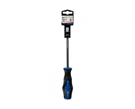 Отвертка шлицевая Ultra Grip КОБАЛЬТ SL 8,0 х 150 мм CR-V, двухкомпонентная рукоятка