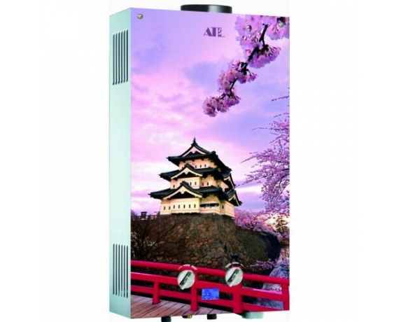 Водонагреватель газовый ATLANT 3-10 LT JAPANESE HOUSE/ЯПОНСКИЙ ДОМИК с индикатором