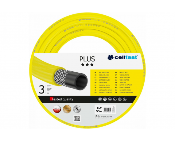 Шланг садовый PLUS 1/2'' 50м (12-201) 10-201