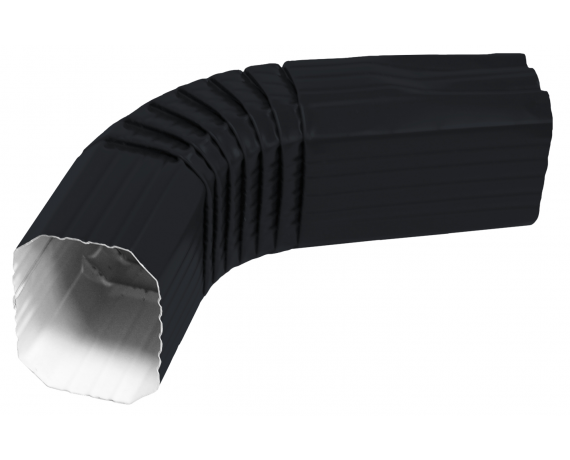 Колено прямоугольное Vortex RAL 7024 Matt