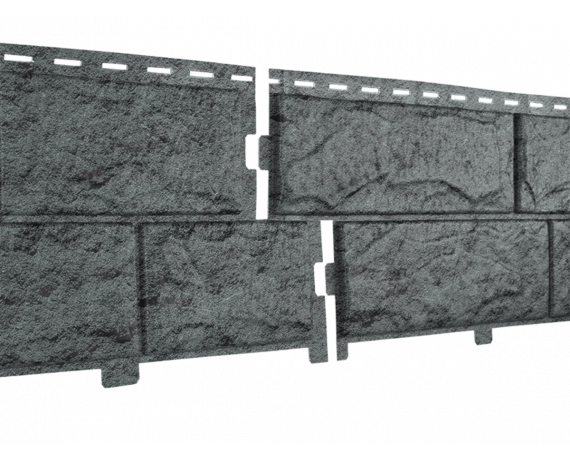 Сайдинг виниловый Stone-House КАМЕНЬ изумрудный 0,225*3,025 15 шт./уп.