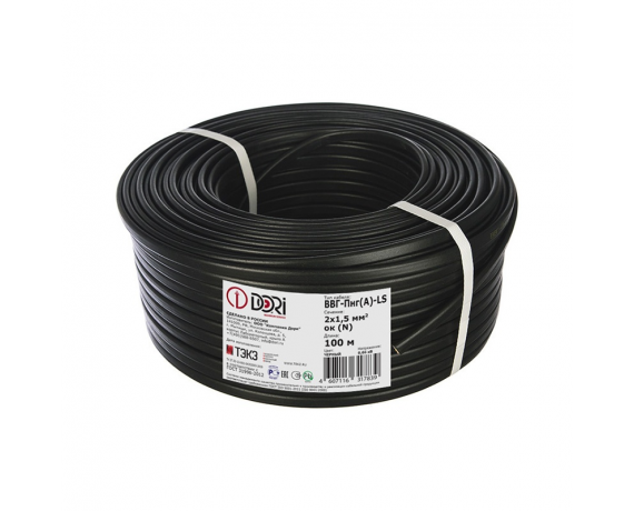 Кабель ВВГ-Пнг-LS 2*1,5(бухта 100м)